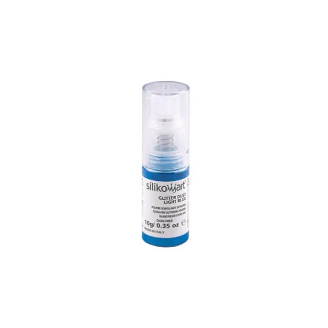 Silikomart Glitter Dust 10 gr blauw