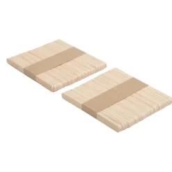 Silikomart ijsstokjes 11 cm hout 100 stuks