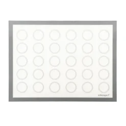 Silikomart macaronmat 30 x 40 cm silicone fiberglass grijs