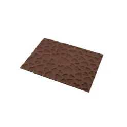 Silikomart Magic Love structuurmat 25 x 18,5 cm silicone bruin