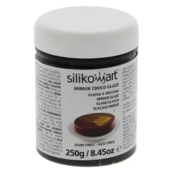 Silikomart mirror glaze chocolade