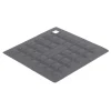 Silikomart pannenlap vierkant 18 cm silicone grijs