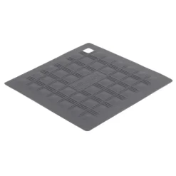 Silikomart pannenlap vierkant 18 cm silicone grijs