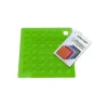 Silikomart pannenlap vierkant 18 cm silicone groen