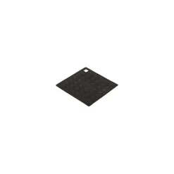 Silikomart pannenlap vierkant 18 cm silicone zwart