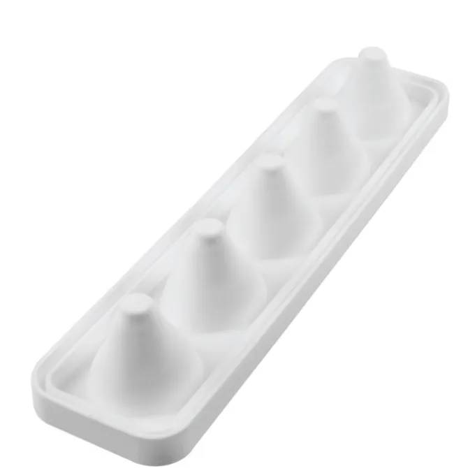 Silikomart Pera e Fico bakvorm 5 peren silicone wit