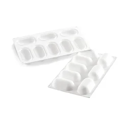 Silikomart Pillow 80 bakvorm 8 gebaksvormen silicone wit
