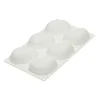 Silikomart Professional bakvorm zen stenen 8,7 x 6,3 cm silicone wit