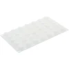 Silikomart Professional Micro Oval 5 silicone wit