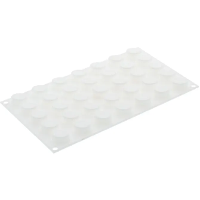 Silikomart Professional Micro Oval 5 silicone wit