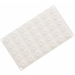 Silikomart Professional Micro Savarin 5 silicone wit