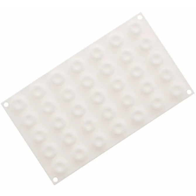 Silikomart Professional Micro Savarin 5 silicone wit