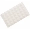 Silikomart Professional Micro Square 5 silicone wit