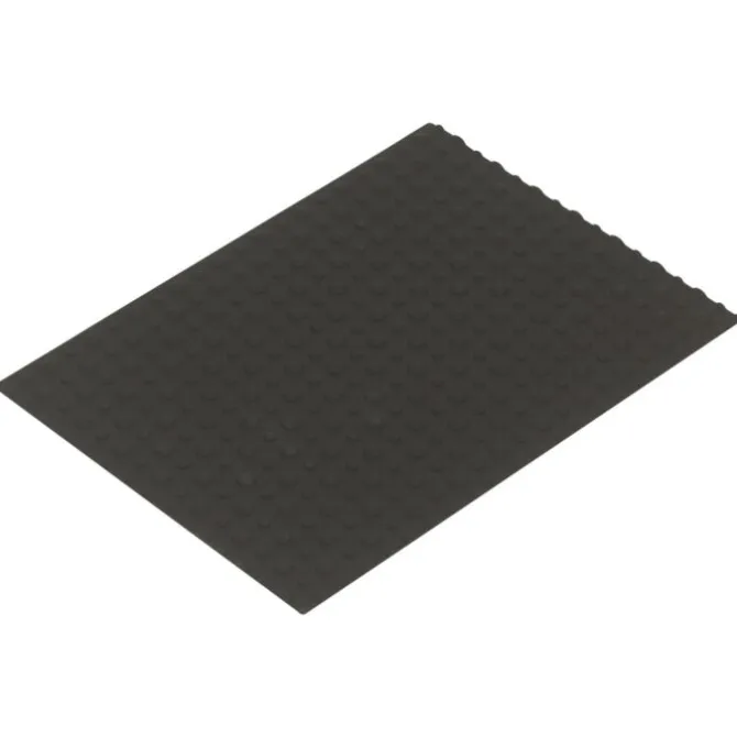 Silikomart Professional structuurmat Pois 25 x 18,5 cm silicone zwart
