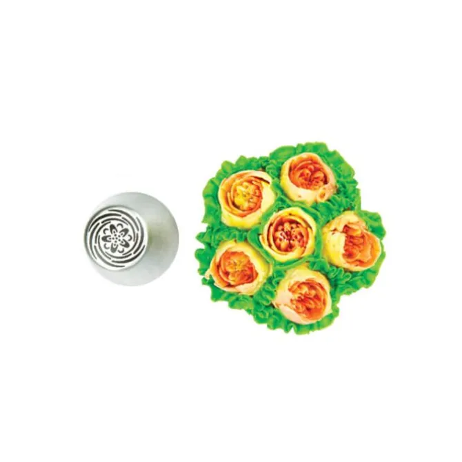 Silikomart spuitmond Bloem 28 rvs