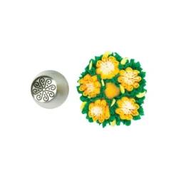 Silikomart spuitmond Bloem 32 rvs