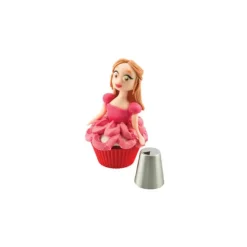 Silikomart spuitmond Mini Decor 08 rvs