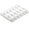 Silikomart SteccoFlex ijsvorm 12 ijsjes 9 x 5 cm silicone wit