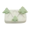 Silikomart Sugarflex decoratiemal kerstboom silicone wit 3-delig
