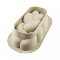 Silikomart Treccia bakvorm 2,1 liter silicone wit