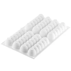 Silikomart Truffle Eclair 75 bakmat 13 x 3 x 2,7 cm