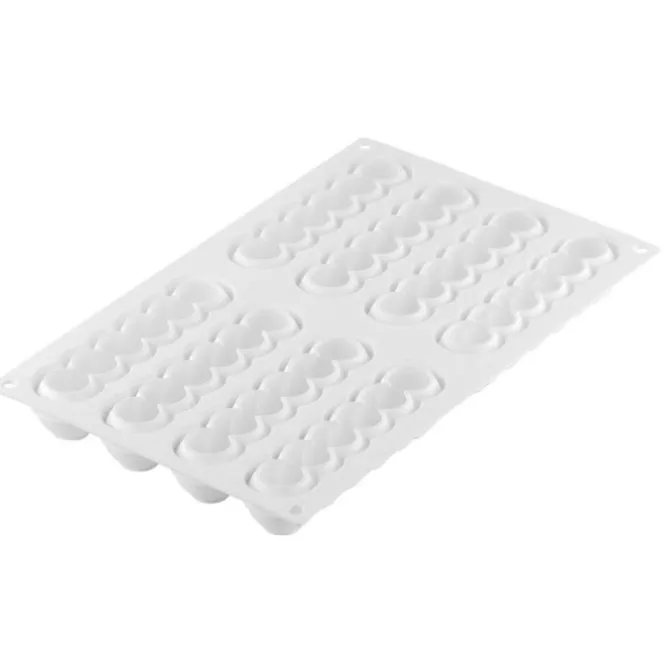 Silikomart Truffle Eclair 75 bakmat 13 x 3 x 2,7 cm