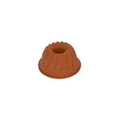 Silikomart tulband ø 22 cm silicone bruin