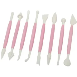 Silikomart Wondercake decoratieset 16 cm kunststof roze 8-delig