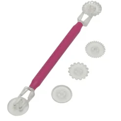 Silikomart Wonder Cakes roller 16,5 cm kunststof roze 6-delig