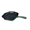 1821 skillet grill vierkant 26,5 cm gietijzer Gradient Dark Green