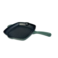 1821 skillet grill vierkant 26,5 cm gietijzer Gradient Dark Green