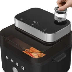 SMEG 50's style airfryer mat zwart