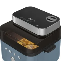 SMEG 50's style airfryer Storm Blue