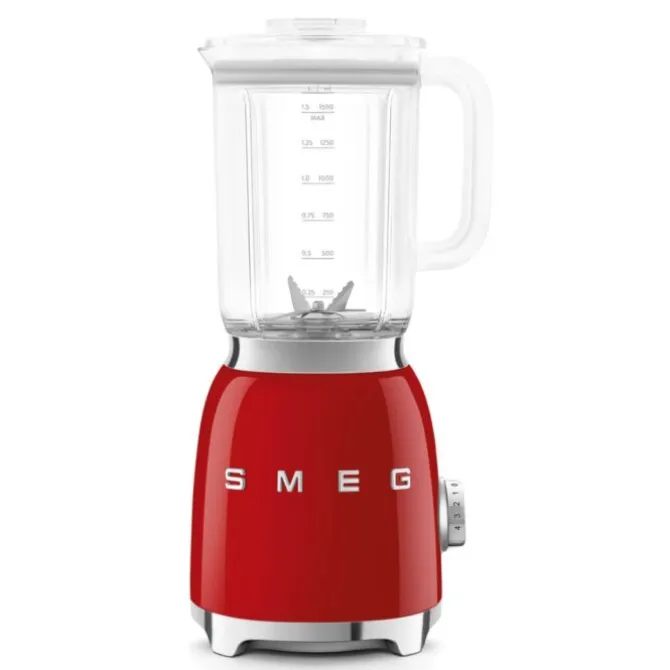 Smeg 50’s style BLF03 blender 1,5 liter kunststof rood