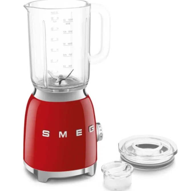 Smeg 50’s style BLF03 blender 1,5 liter kunststof rood