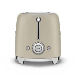 SMEG 50's style broodrooster 2 sleuven staal Moonlight