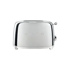 Smeg 50's style broodrooster 2 sleuven staal chroom