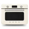 SMEG 50's style Combi stoomoven 30 liter crème