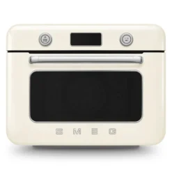 SMEG 50's style Combi stoomoven 30 liter crème