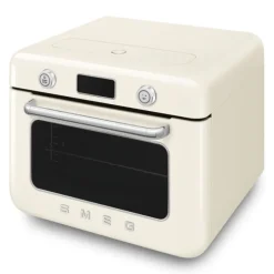SMEG 50's style Combi stoomoven 30 liter crème