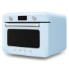 SMEG 50's style Combi stoomoven 30 liter pastelblauw