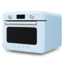 SMEG 50's style Combi stoomoven 30 liter pastelblauw