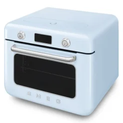 SMEG 50's style Combi stoomoven 30 liter pastelblauw