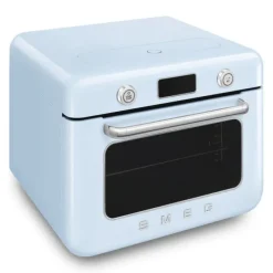 SMEG 50's style Combi stoomoven 30 liter pastelblauw