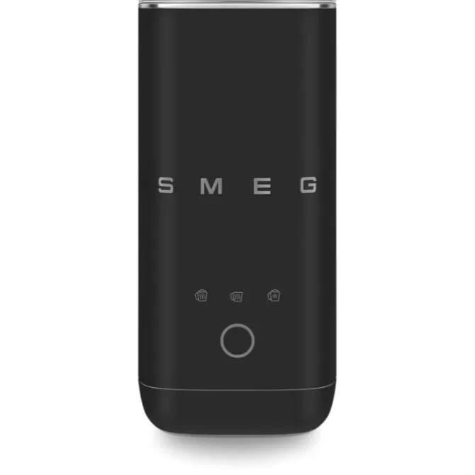 Smeg 50's style Compact melkopschuimer volledig zwart