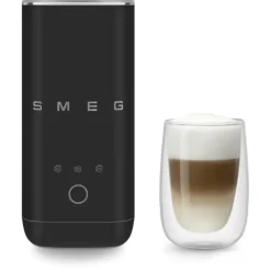 Smeg 50's style Compact melkopschuimer volledig zwart
