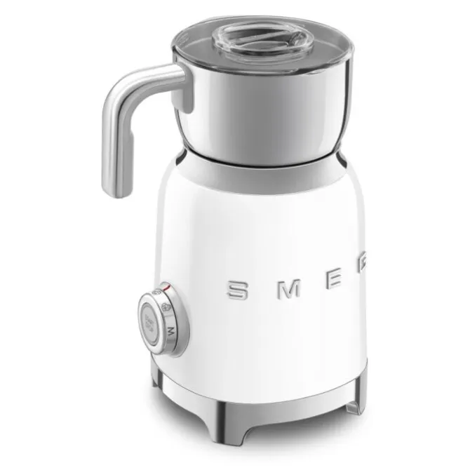 Smeg 50's style elektrische melkopschuimer 600 ml wit