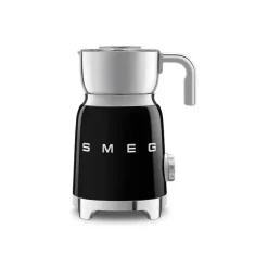 Smeg 50's style elektrische melkopschuimer 600 ml zwart