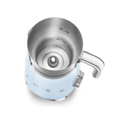 Smeg 50's style elektrische melkopschuimer 600 ml pastelblauw