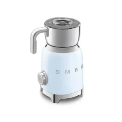 Smeg 50's style elektrische melkopschuimer 600 ml pastelblauw